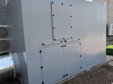 威靈電機涂裝旋轉(zhuǎn)翼濾筒除塵器